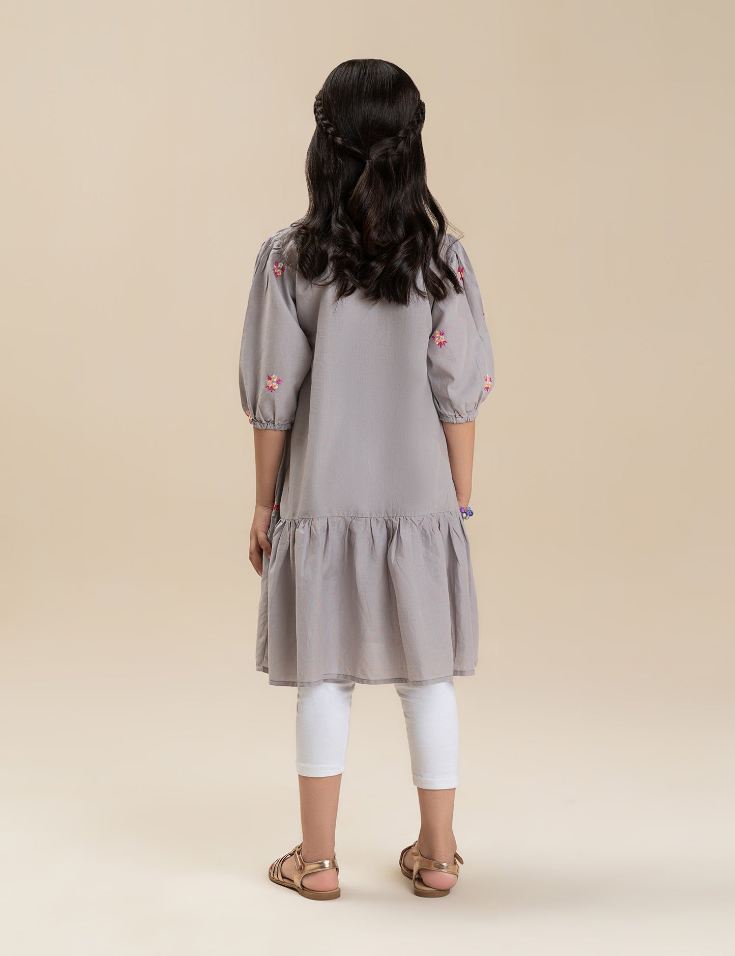 EMBROIDERED DRESS