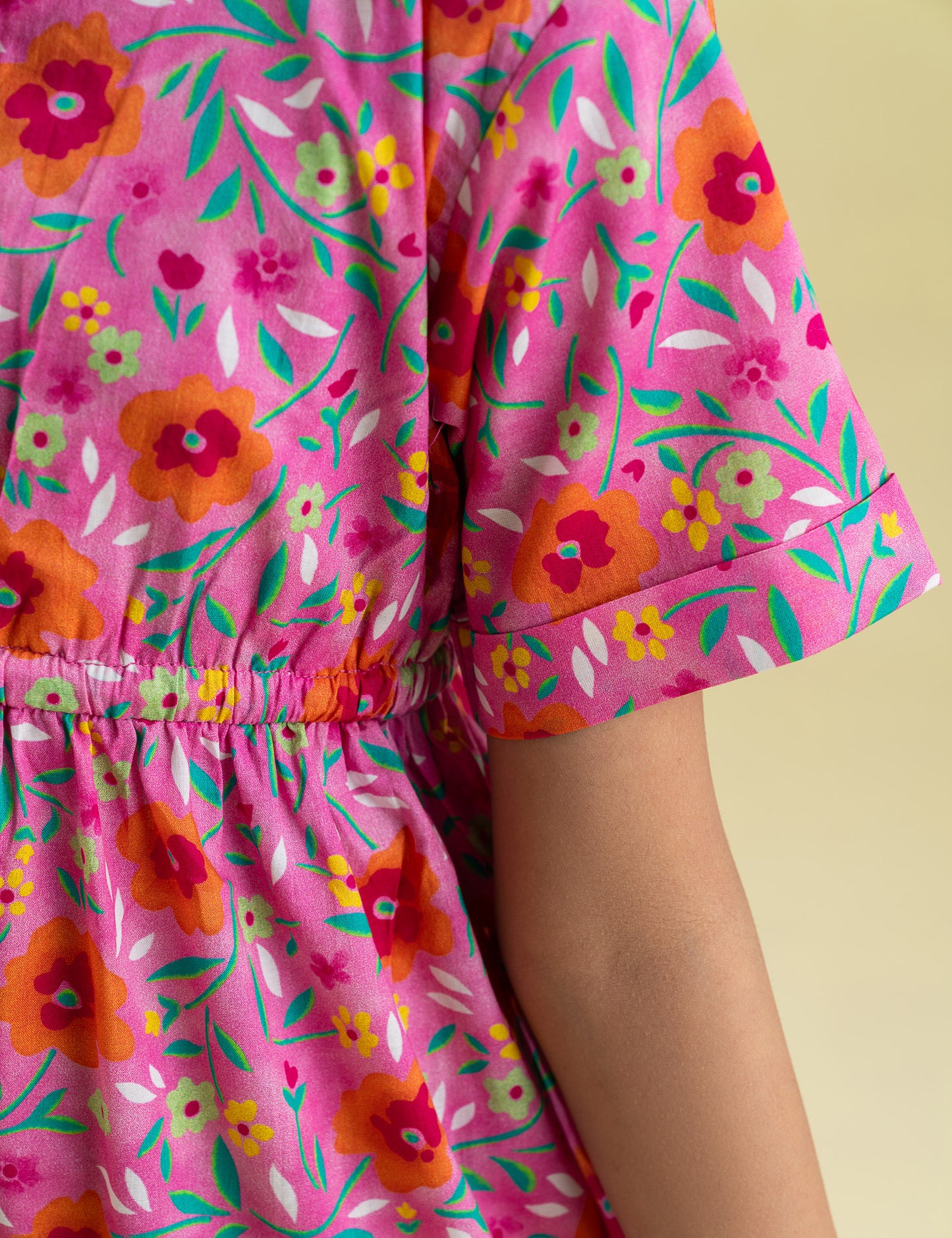 FLORAL PRINTED DRESS