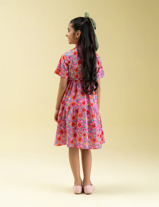 FLORAL PRINTED DRESS