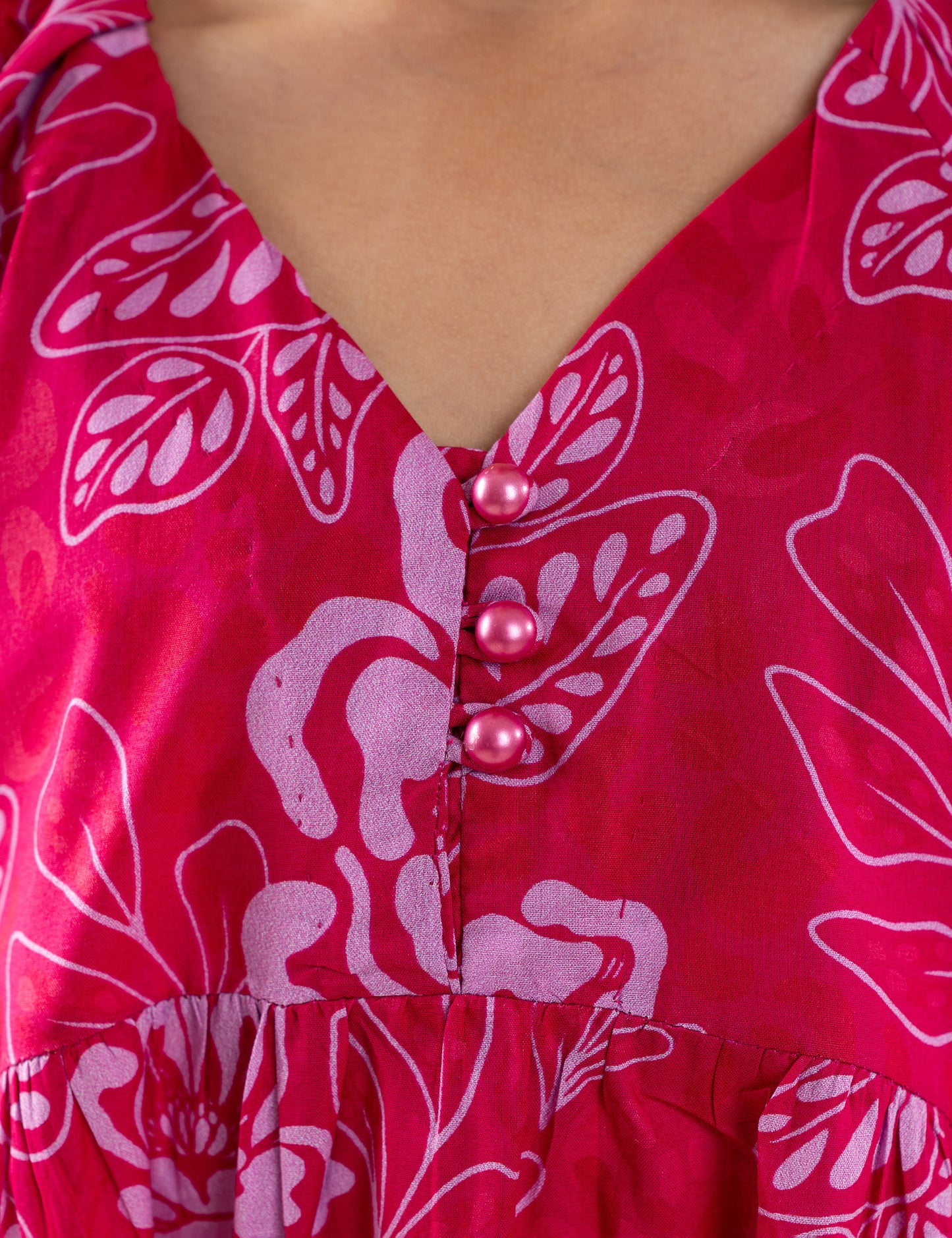 FLORAL EMBROIDERED DRESS