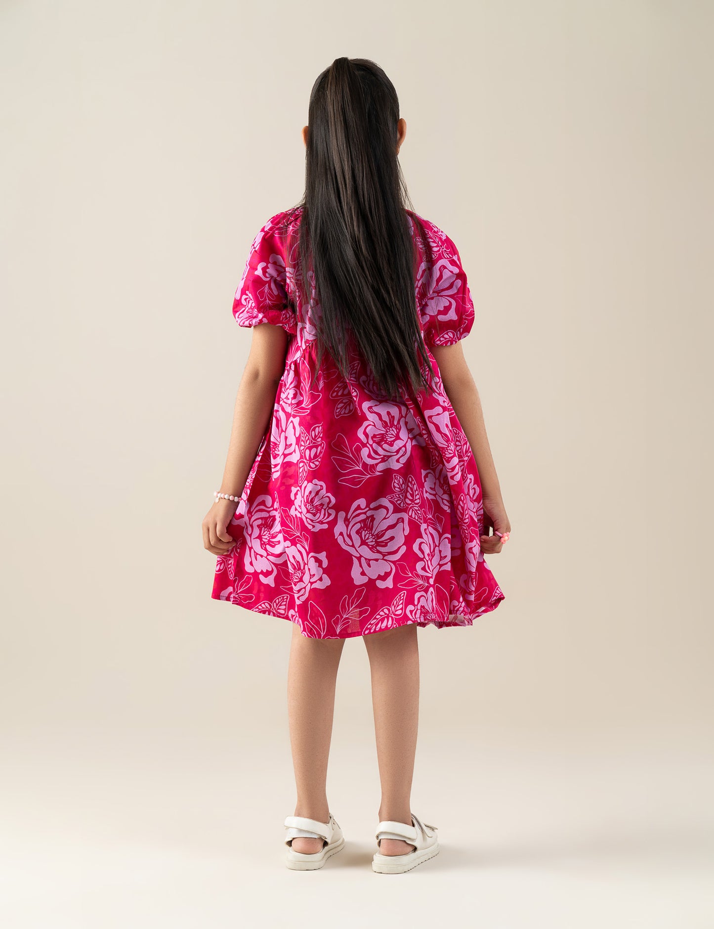 FLORAL EMBROIDERED DRESS