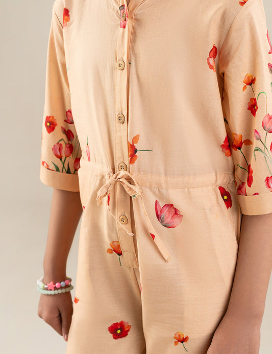 FLORAL PRINTED JUMPSUIT