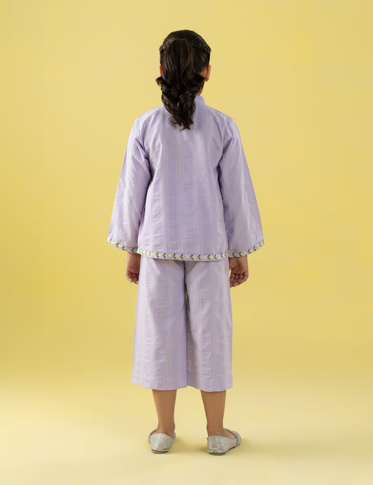 2 PIECE FLORAL EMBROIDERED SUIT