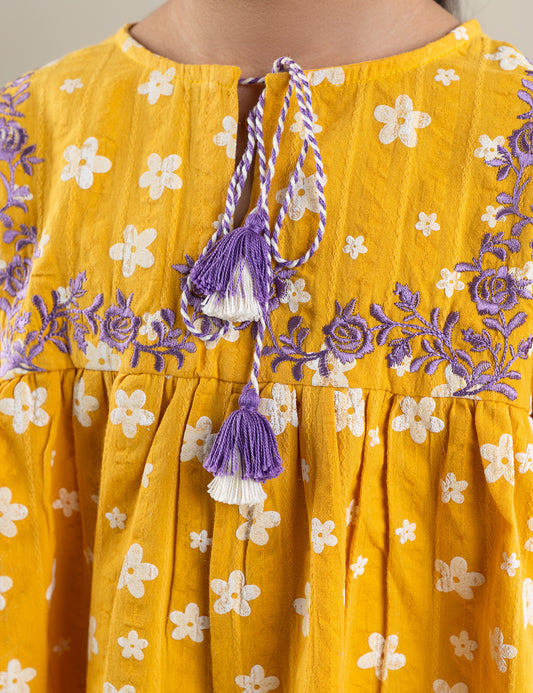 2 PIECE FLORAL PRINTED SUIT