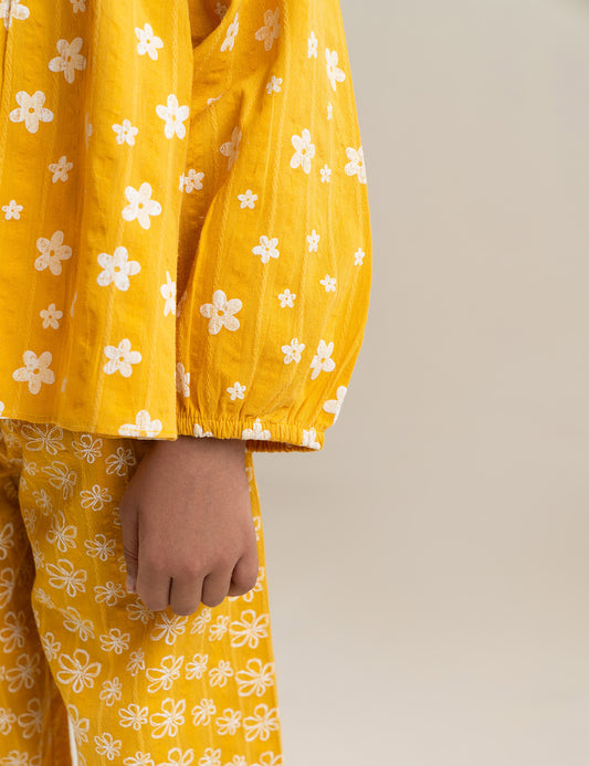 2 PIECE FLORAL PRINTED SUIT