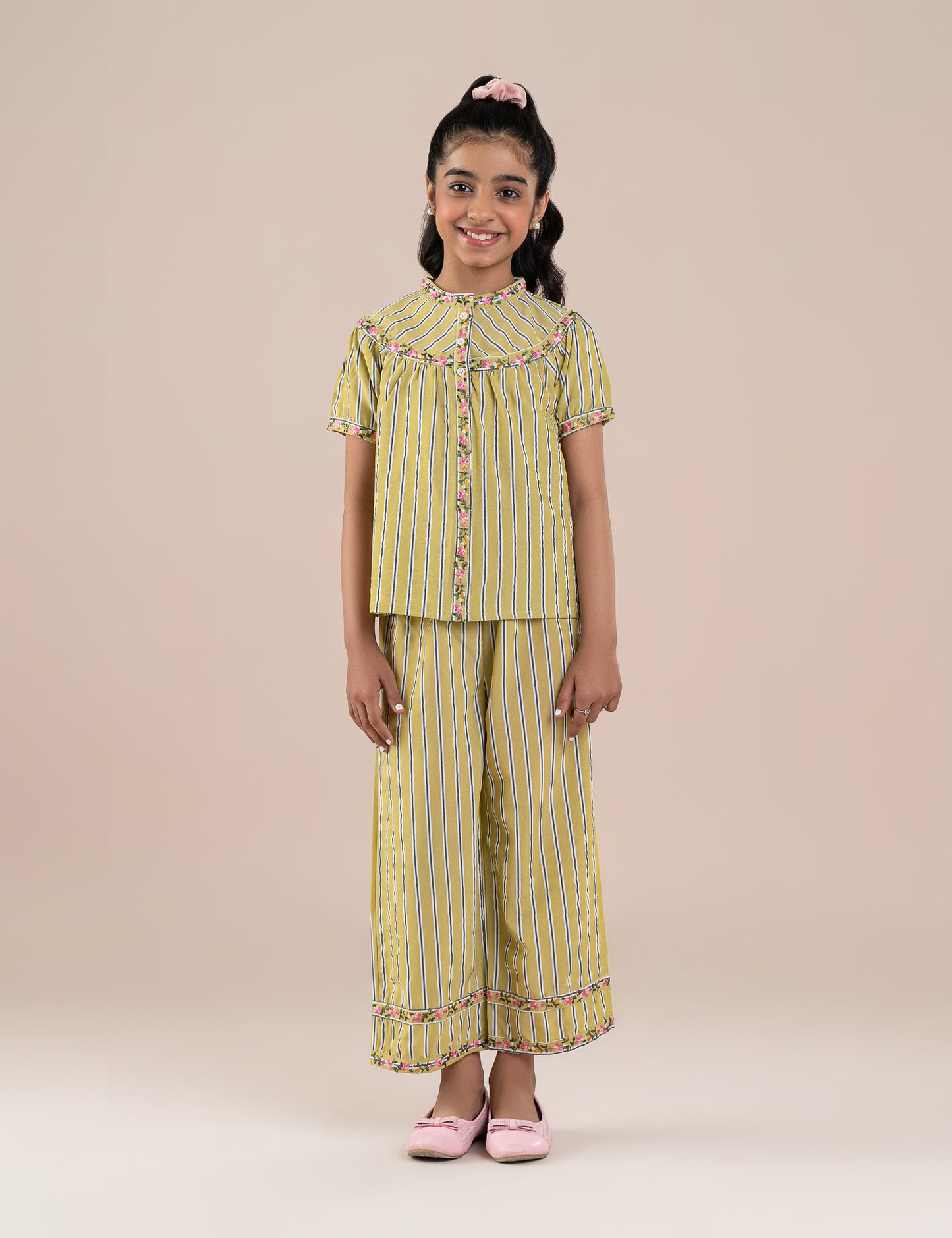 2 PIECE STRIPED SUIT