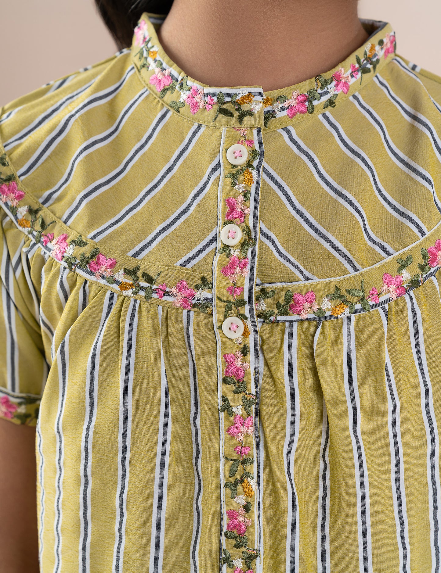 2 PIECE STRIPED SUIT