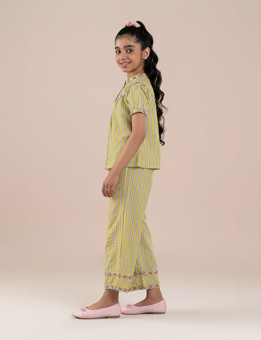 2 PIECE STRIPED SUIT