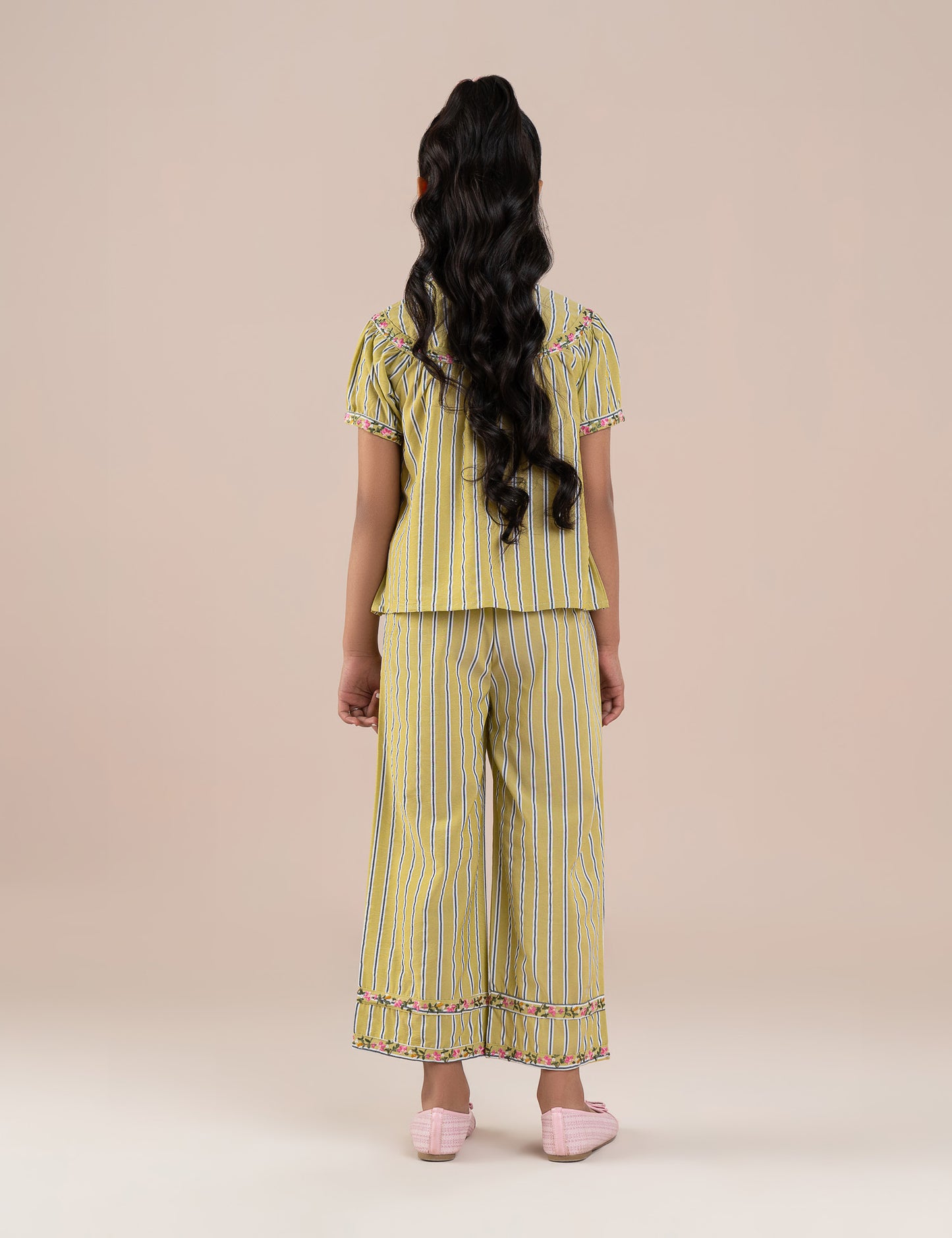 2 PIECE STRIPED SUIT