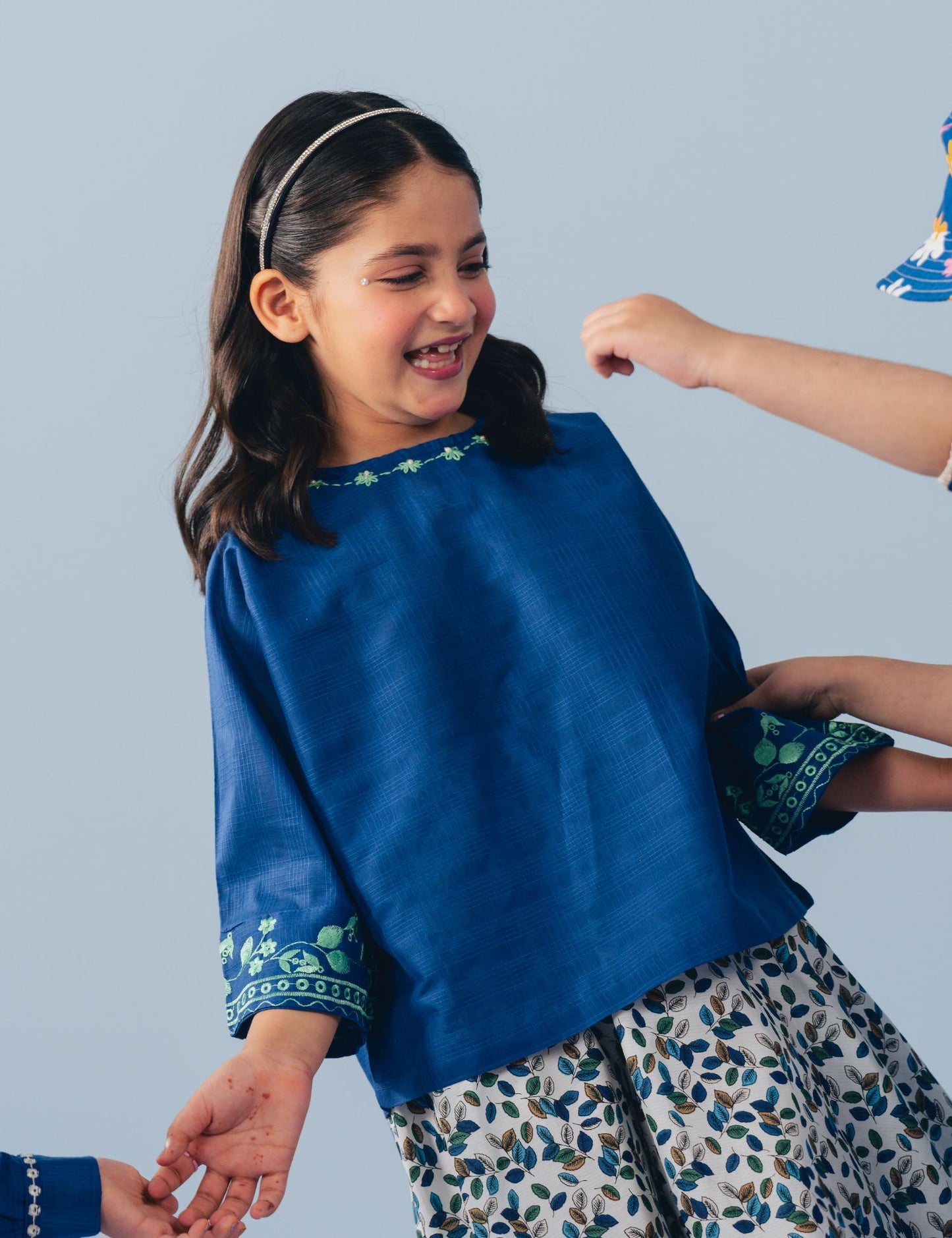 2 PIECE EMBROIDERED SUIT