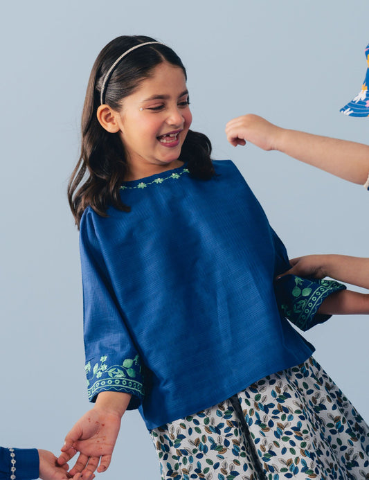 2 PIECE EMBROIDERED SUIT