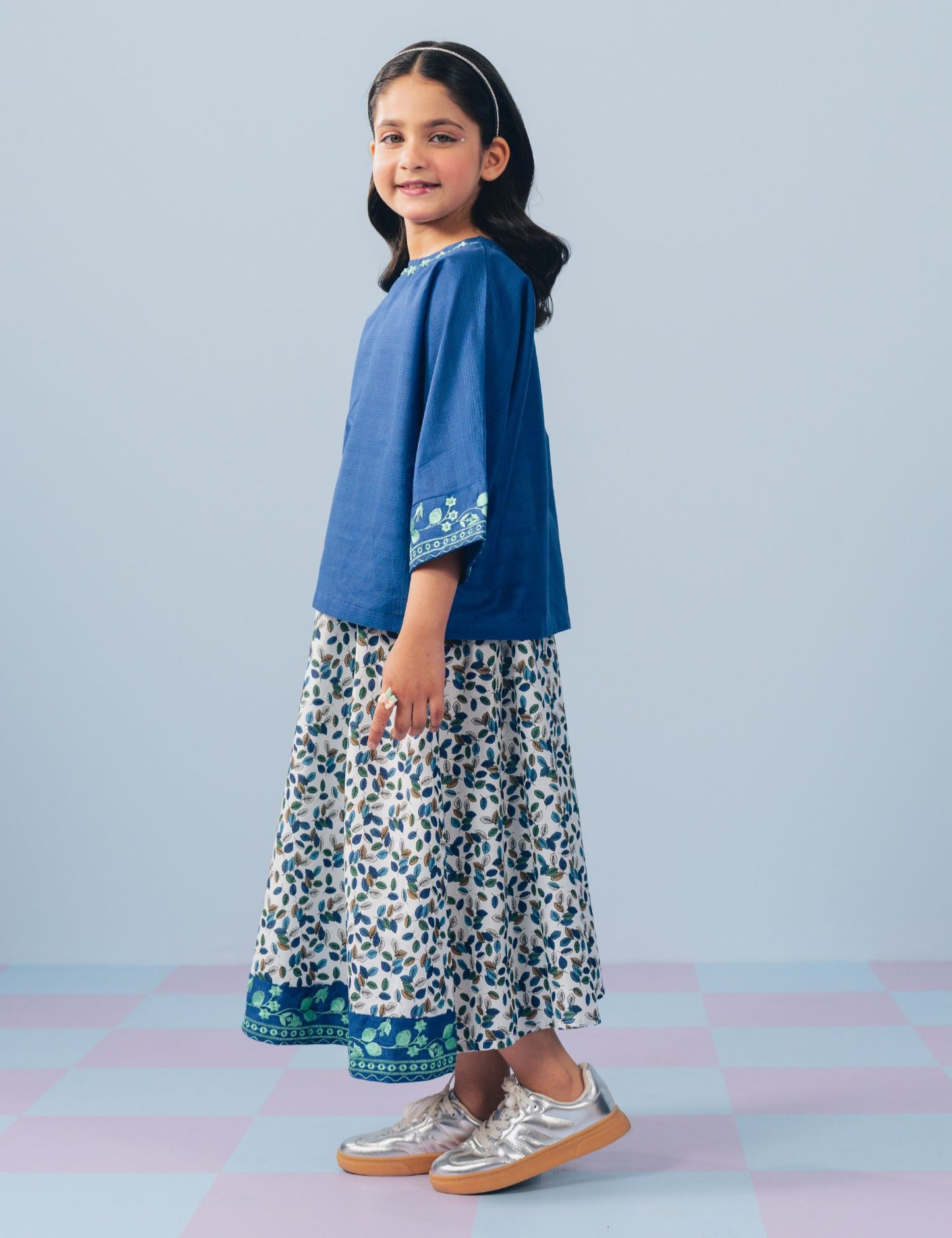 2 PIECE EMBROIDERED SUIT