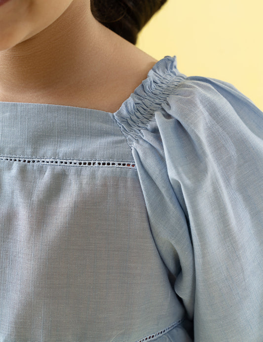 2 PIECE FLORAL EMBROIDERED SUIT