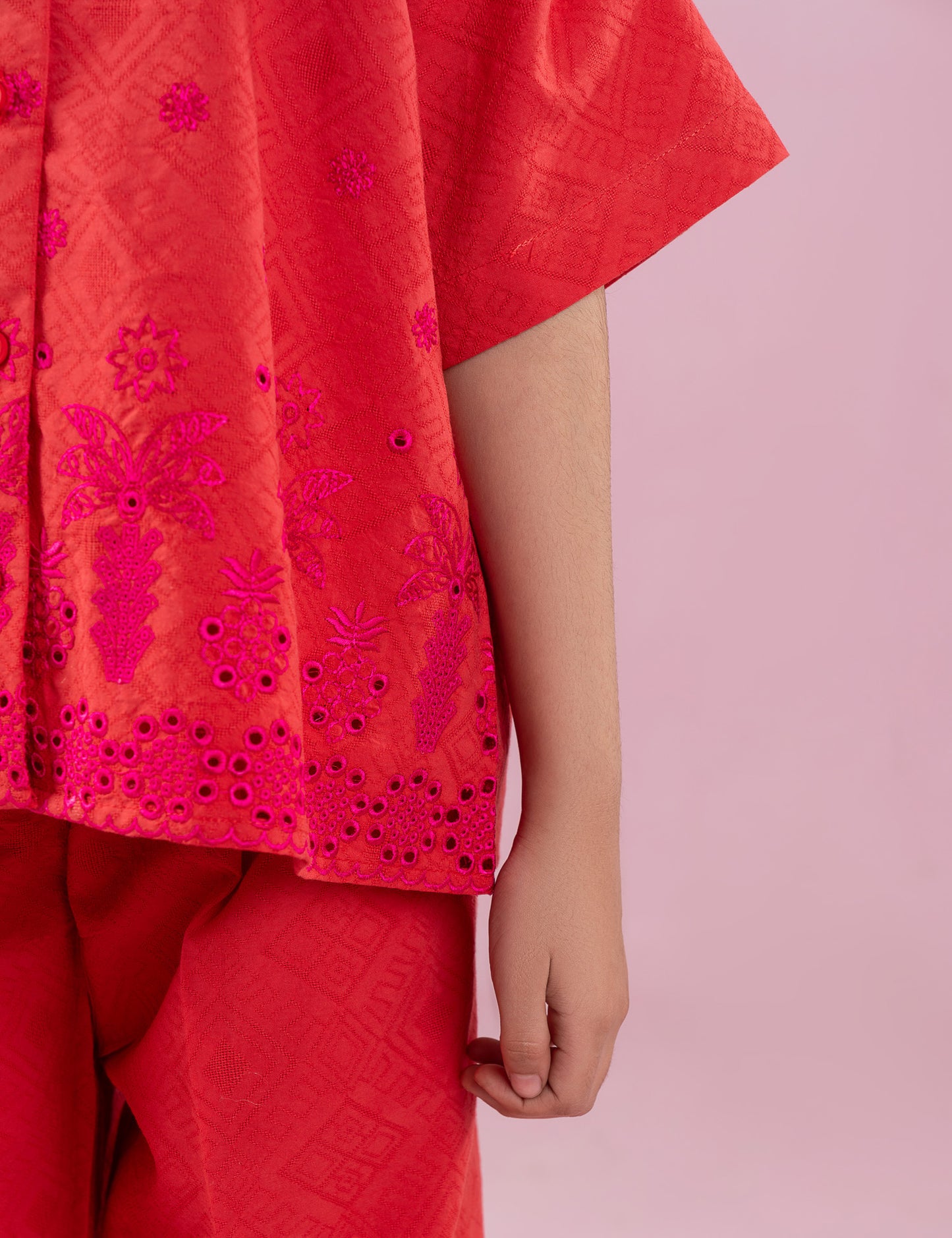 2 PIECE EMBROIDERED SUIT