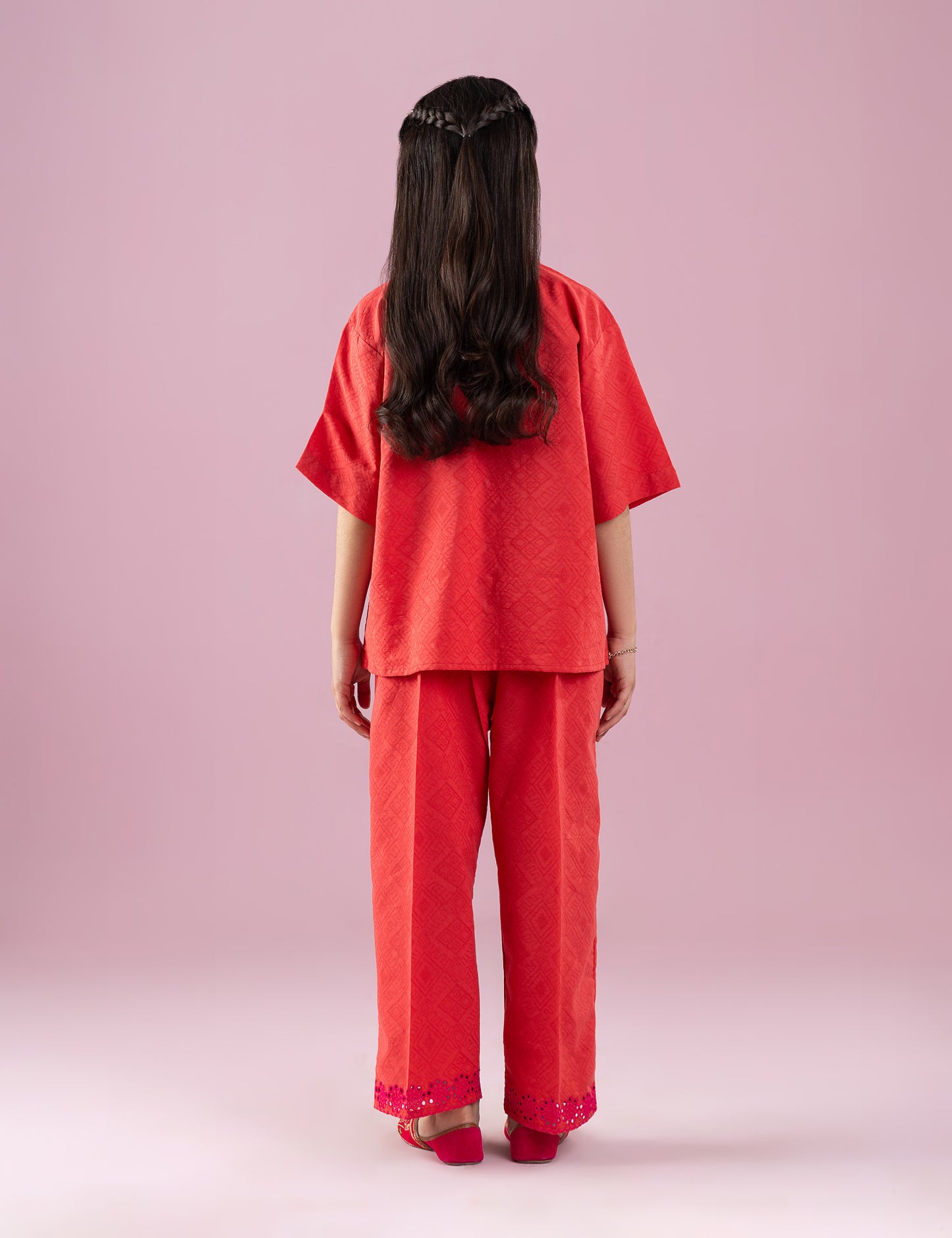 2 PIECE EMBROIDERED SUIT