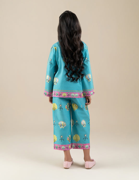 2 PIECE SHELL PRINTED SUIT