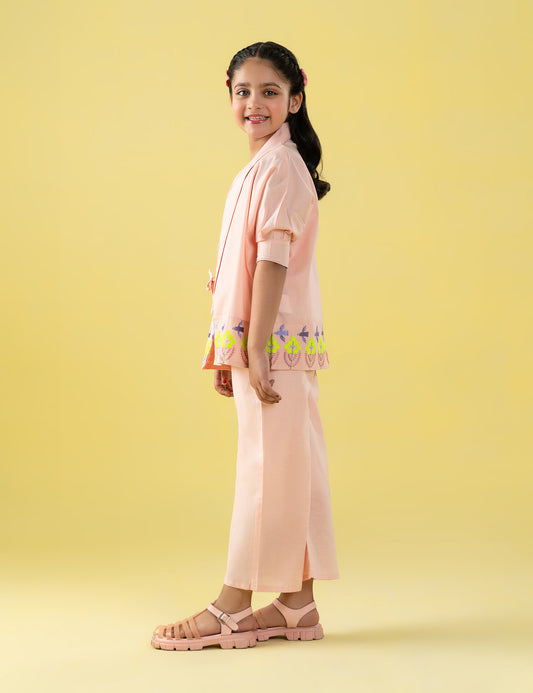 2 PIECE EMBROIDERED SUIT