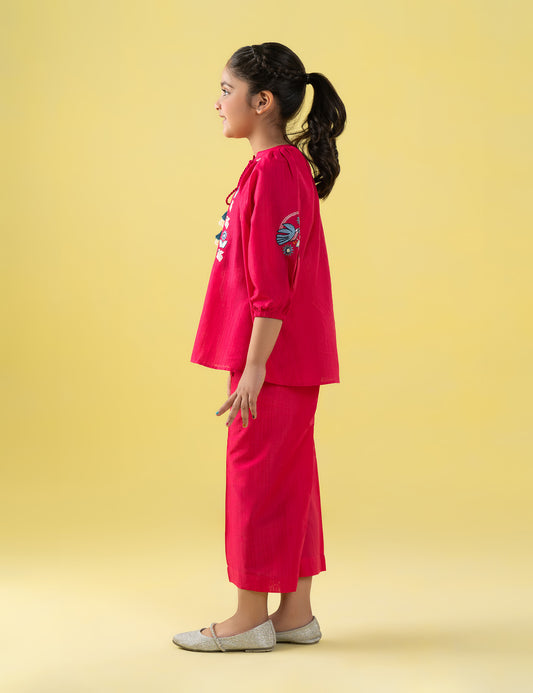 2 PIECE EMBROIDERED SUIT