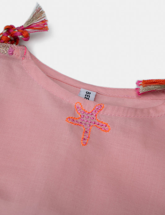 2 PIECE FUN EMBROIDERED SUIT