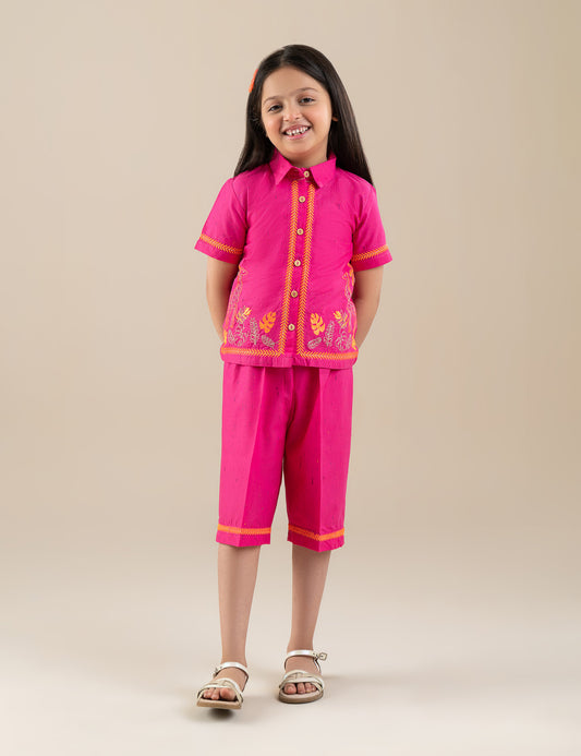 2 PIECE STYLISED EMBROIDERED SUIT