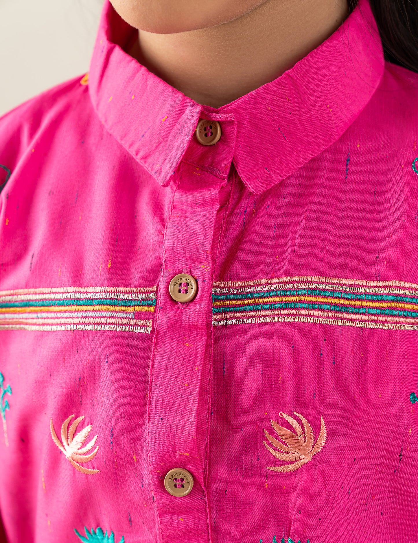 EMBROIDERED DRESS