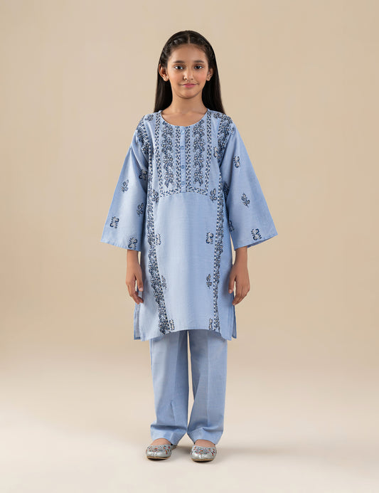 2 PIECE ETHNIC EMBROIDERED SUIT