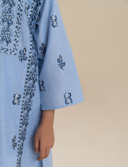 2 PIECE ETHNIC EMBROIDERED SUIT