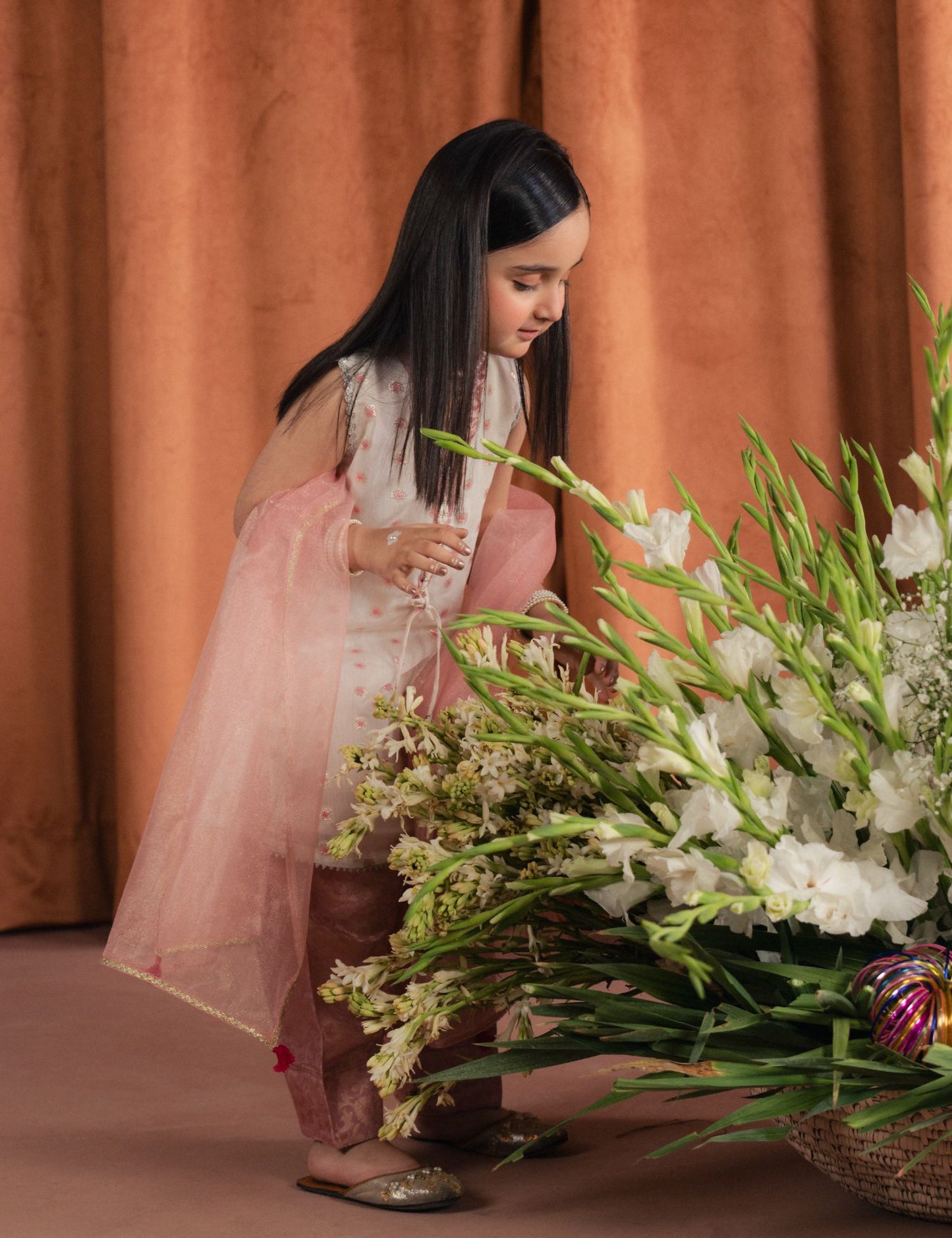 2 PIECE SHIMMER WHITE SET