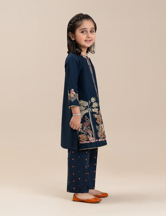 2 PIECE ALLOVER EMBROIDERED SUIT