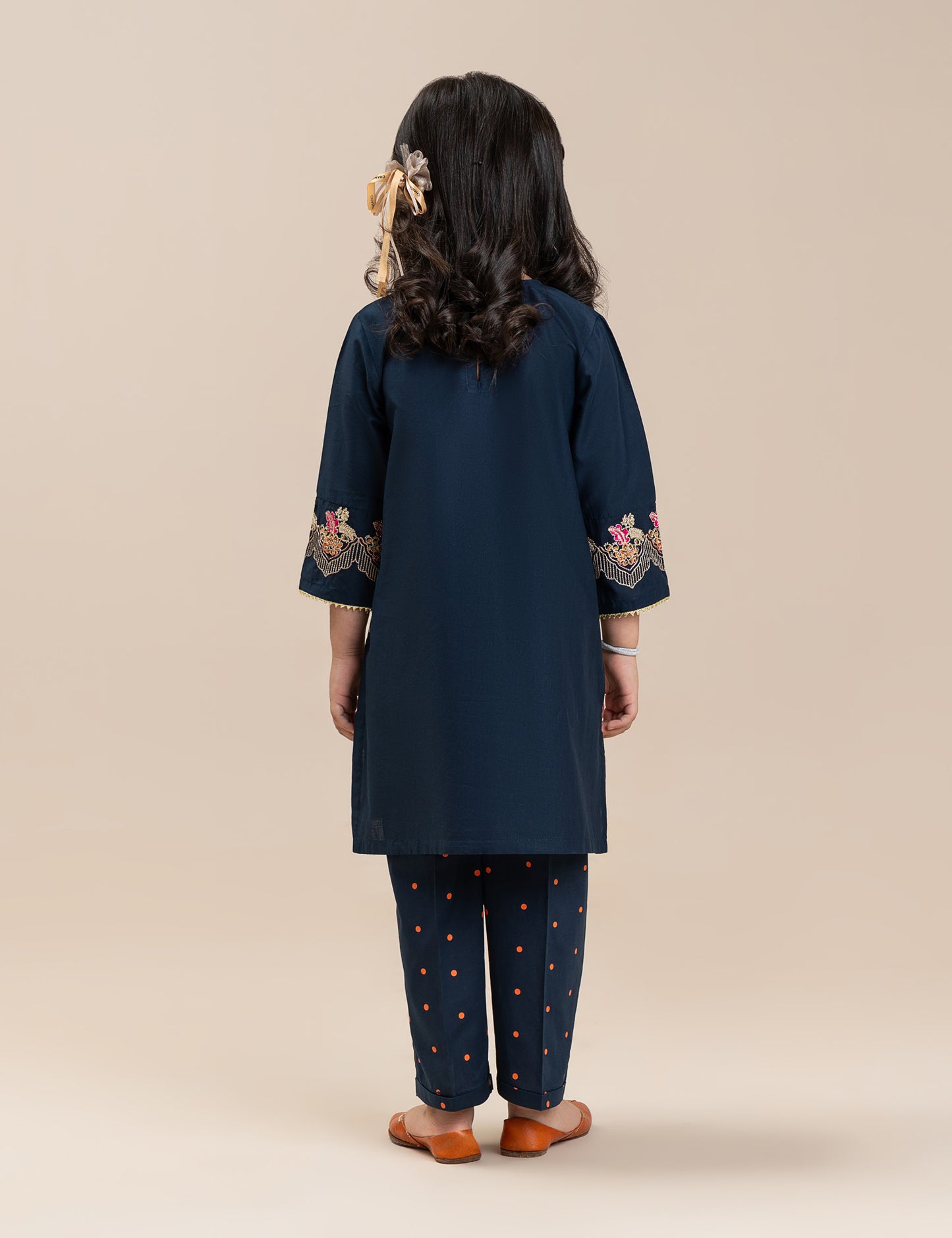 2 PIECE ALLOVER EMBROIDERED SUIT