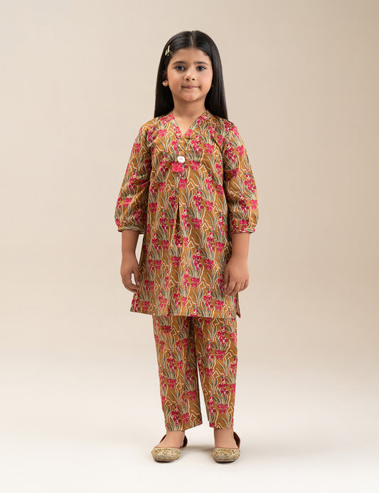 2 PIECE PRINTED SUIT