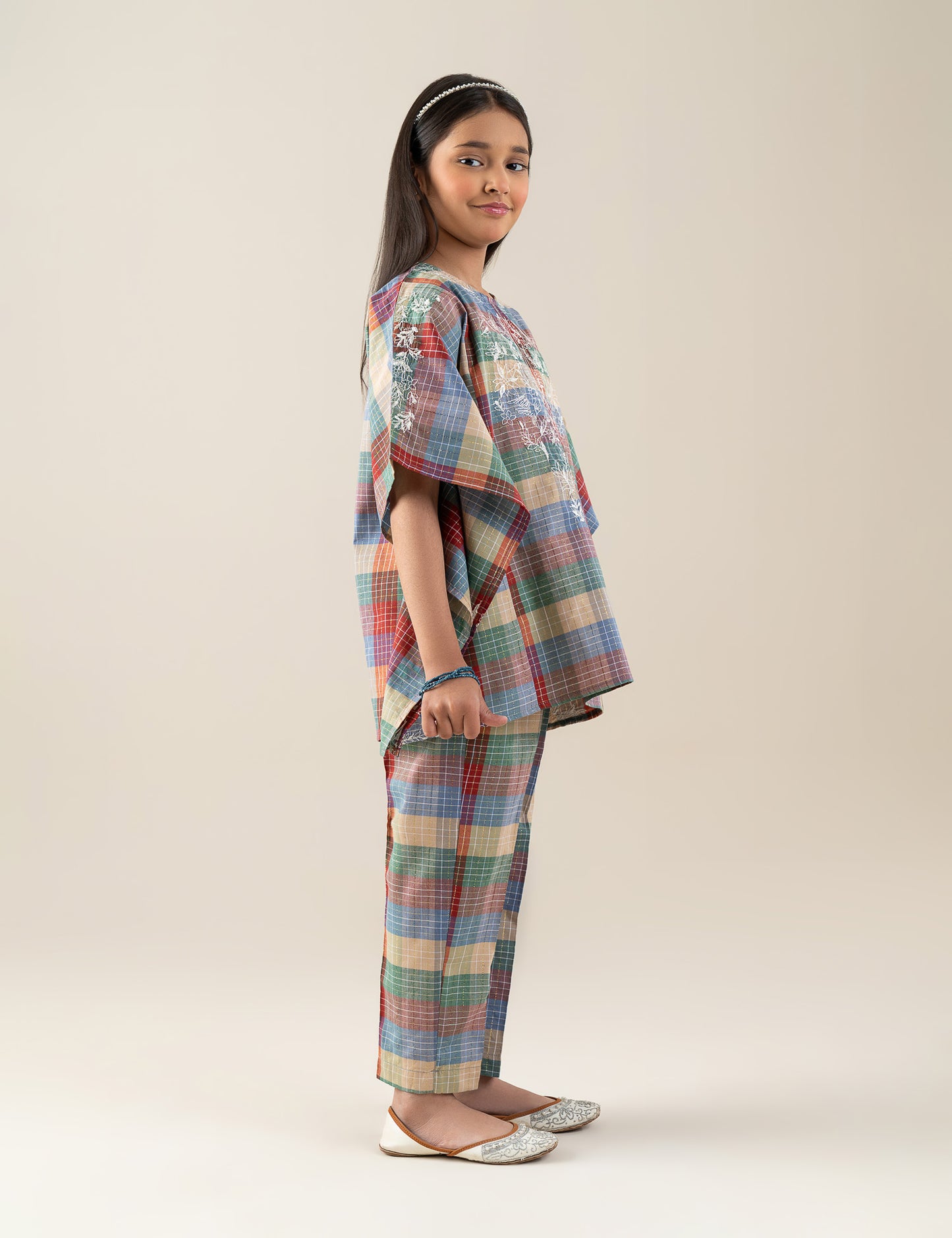 2 PIECE EMBROIDERED SUIT