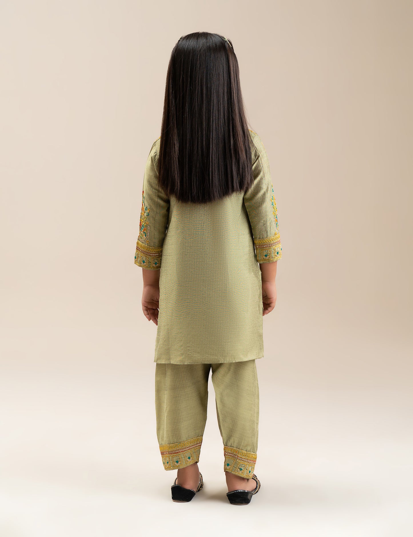 2 PIECE ETHNIC EMBROIDERED SUIT