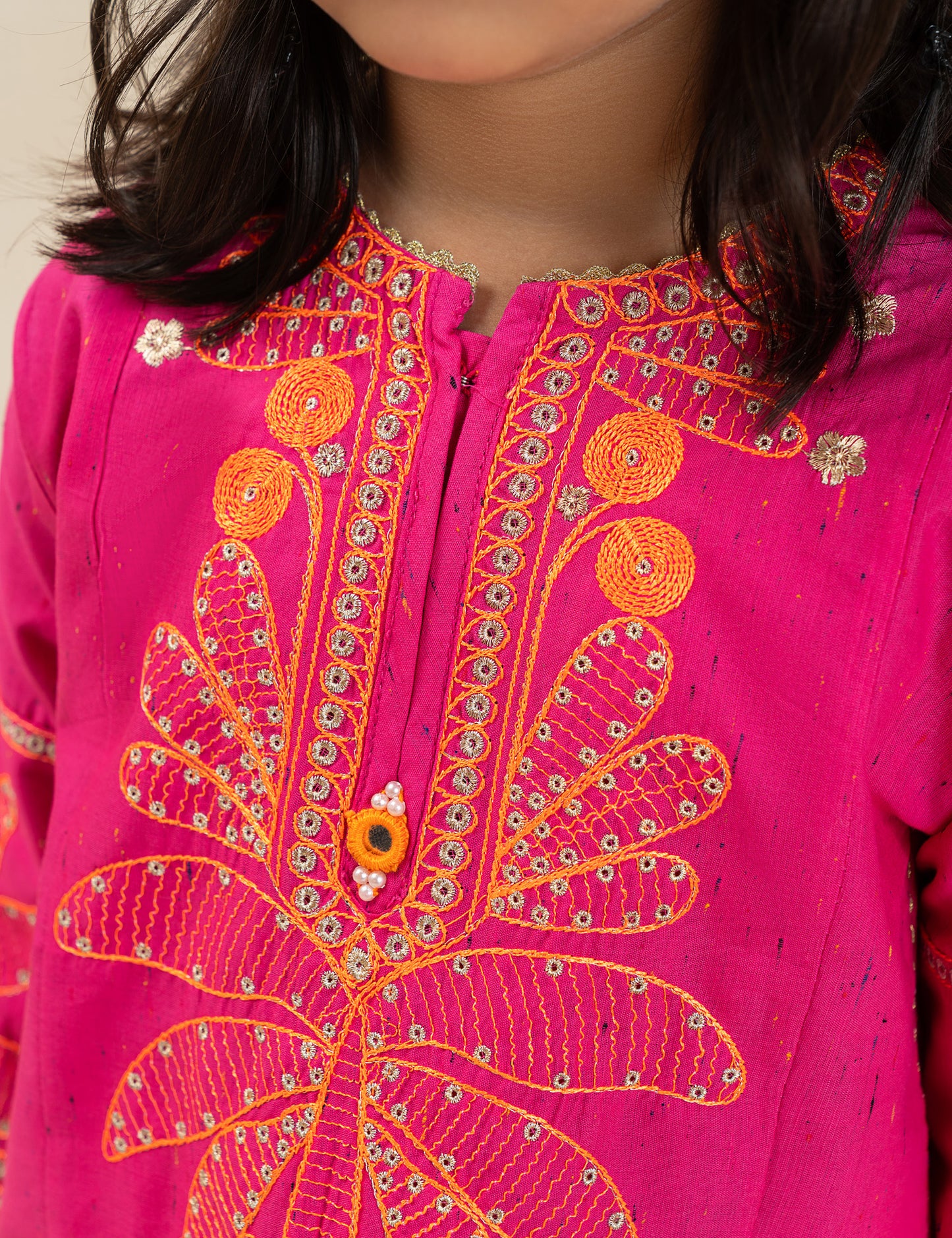 2 PIECE STYLISH EMBROIDERED SUIT