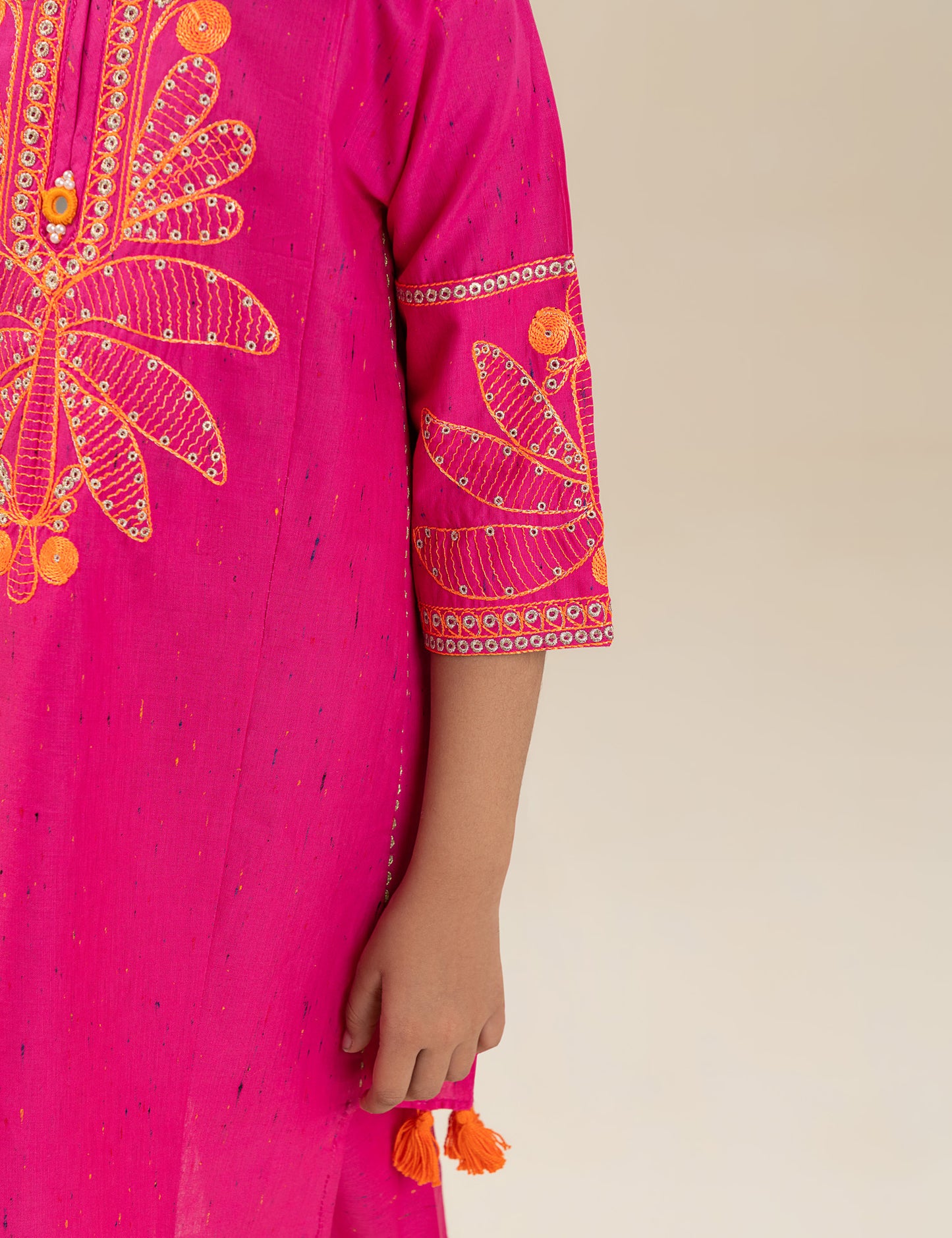 2 PIECE STYLISH EMBROIDERED SUIT