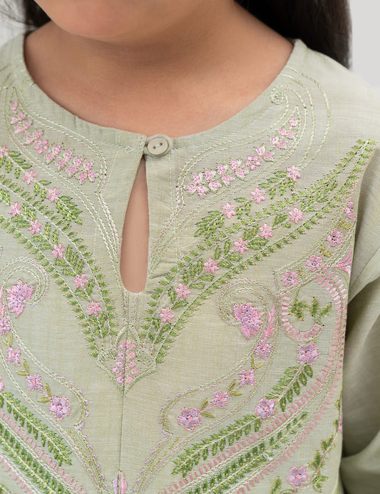 2 PIECE EMBROIDERED SUIT