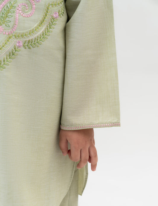 2 PIECE EMBROIDERED SUIT