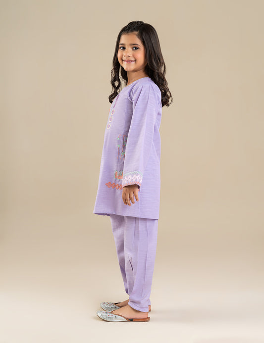 2 PIECE EMBROIDERED SUIT