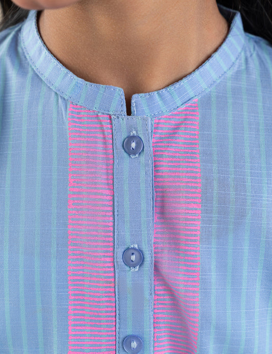 2 PIECE BLOCK PRINTED SUIT