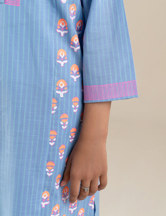 2 PIECE BLOCK PRINTED SUIT