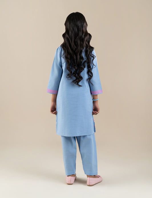 2 PIECE BLOCK PRINTED SUIT