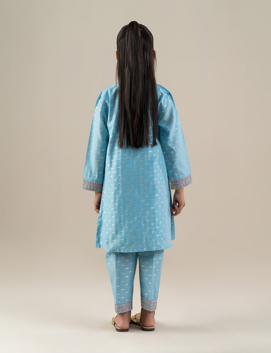 2 PIECE ETHNIC EMBROIDERED SUIT