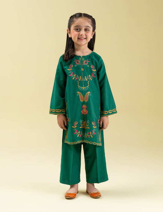 2 PIECE ETHNIC EMBROIDERED SUIT