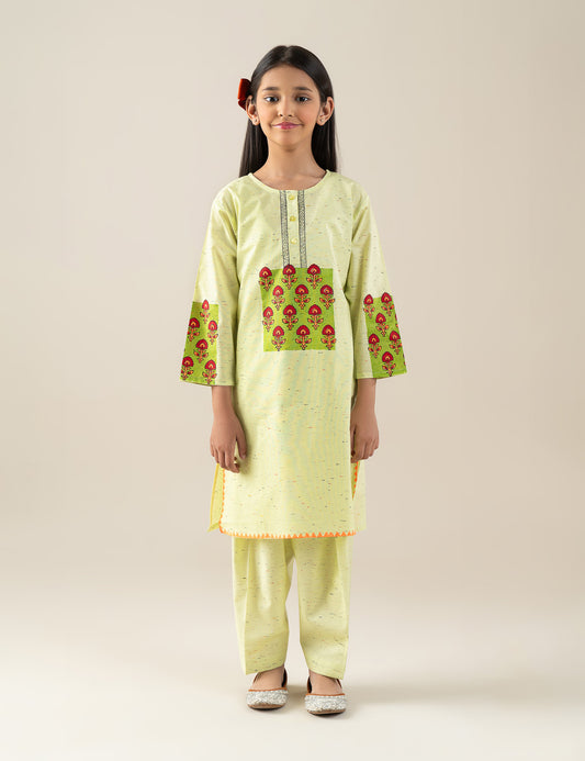 2 PIECE COLOR BLOCKING SUIT