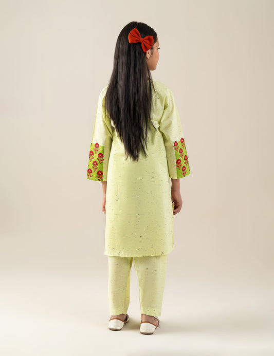 2 PIECE COLOR BLOCKING SUIT