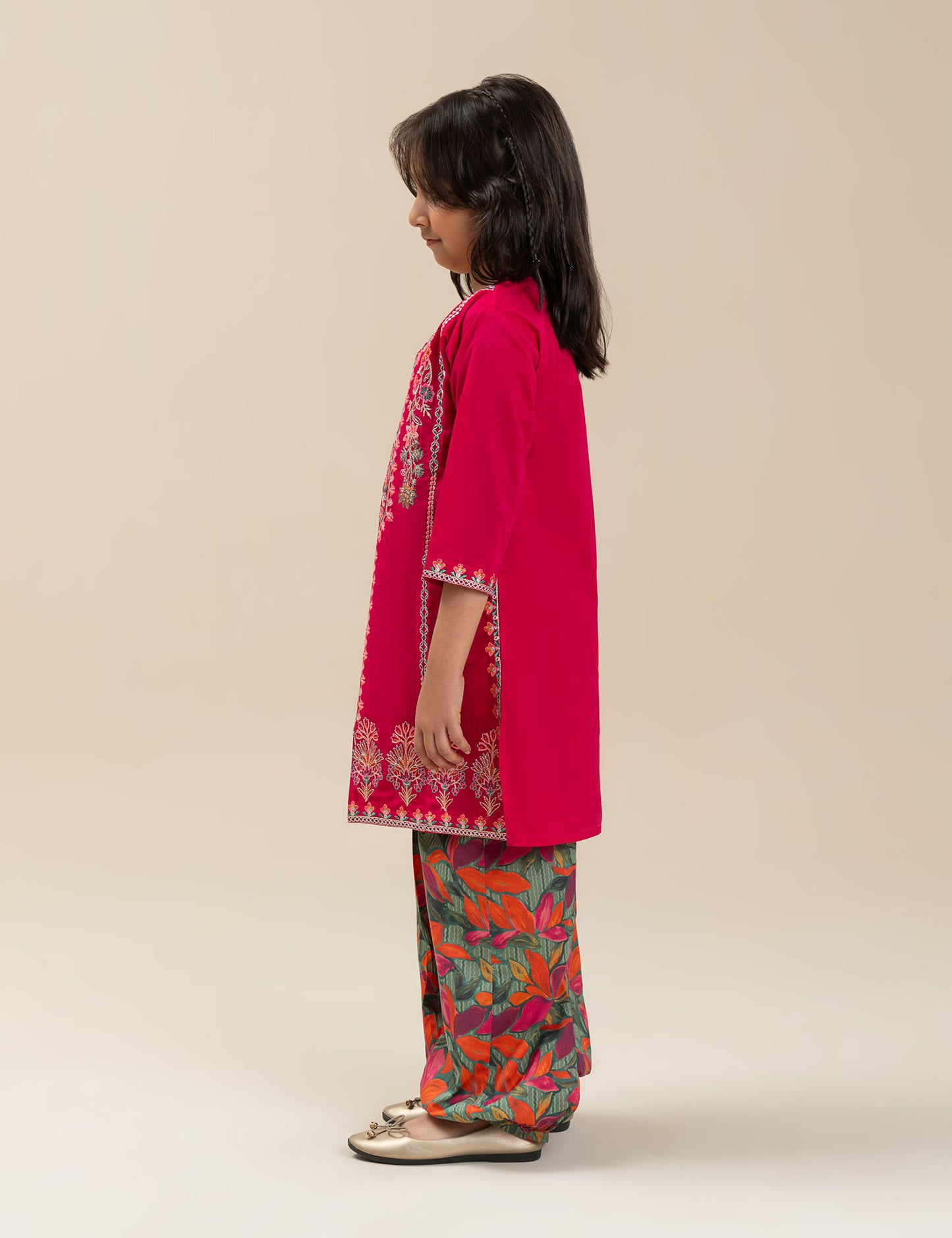 2 PIECE ETHNIC EMBROIDERED SUIT