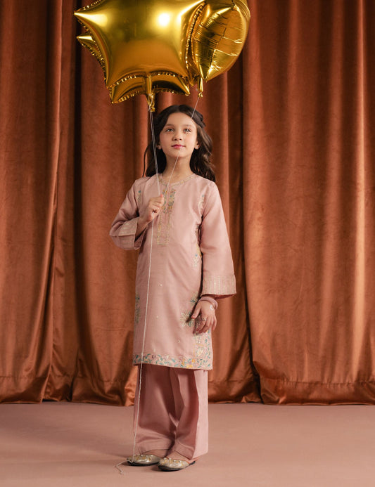 2 PIECE ETHNIC EMBROIDERED SUIT