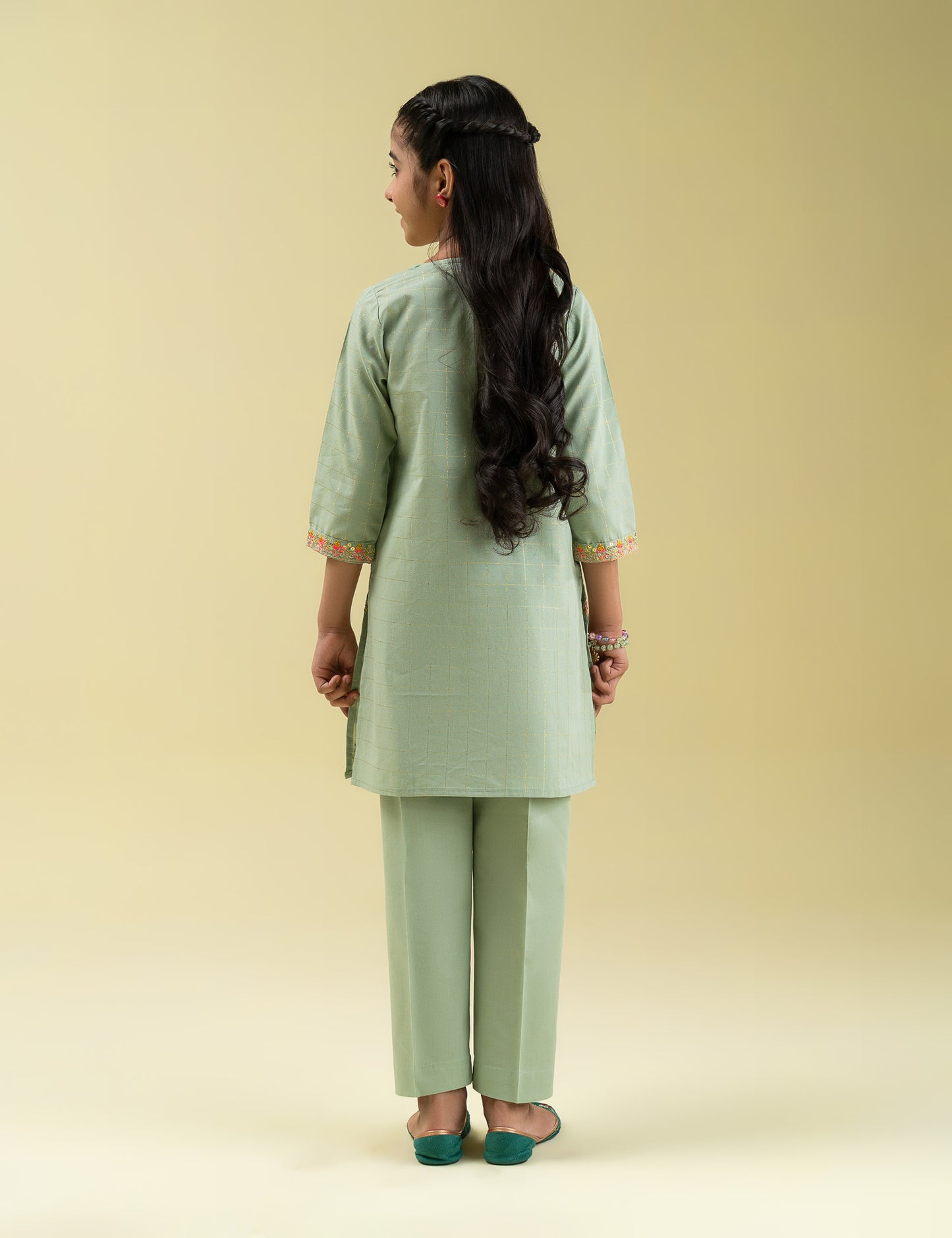 2 PIECE ETHNIC EMBROIDERED SUIT