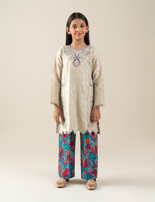 2 PIECE ETHNIC EMBROIDERED SUIT