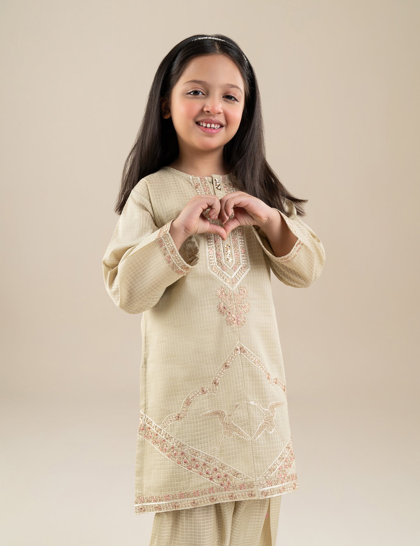 2 PIECE ETHNIC EMBROIDERED SUIT